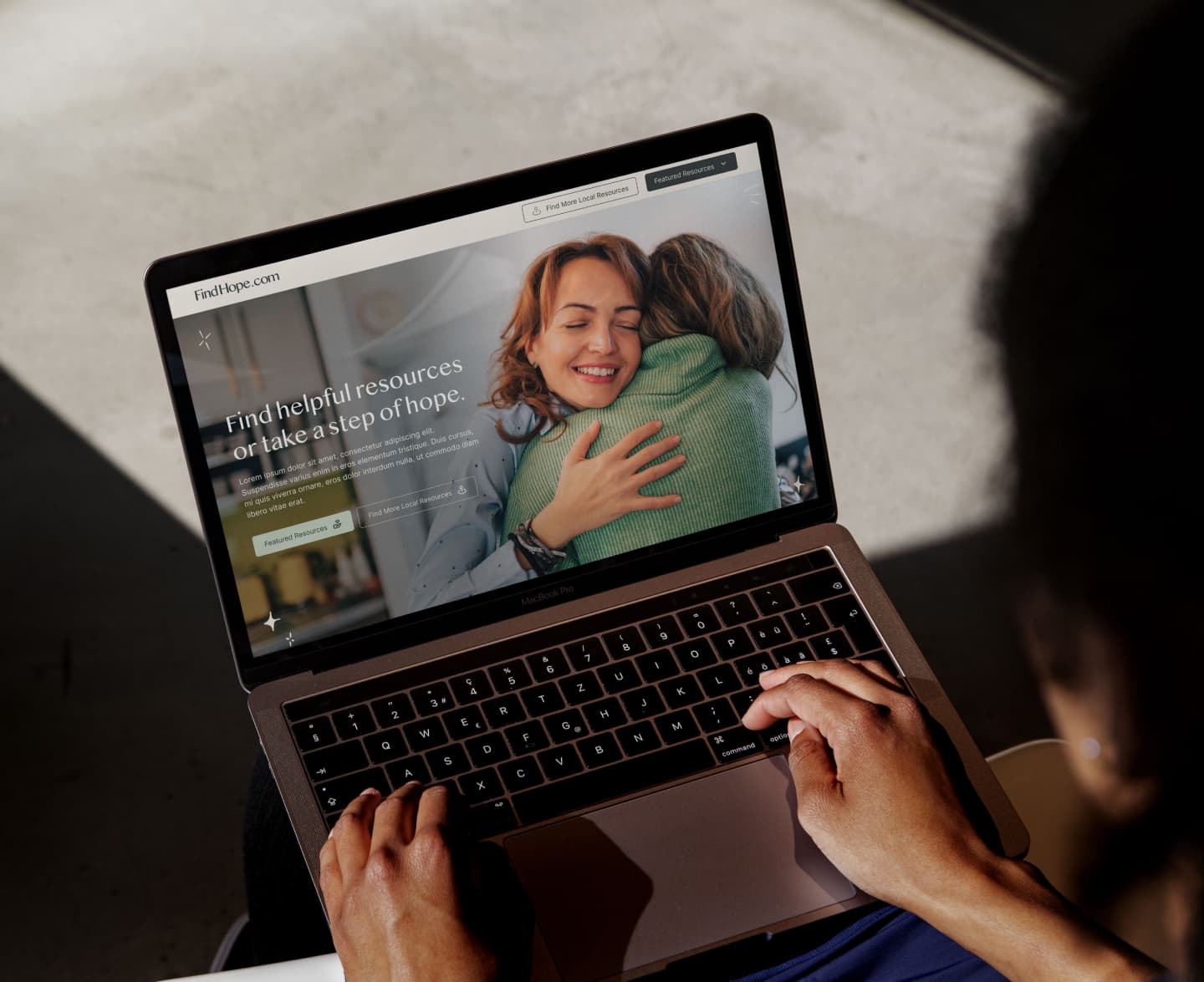Find Hope Website — Love Has No Limits