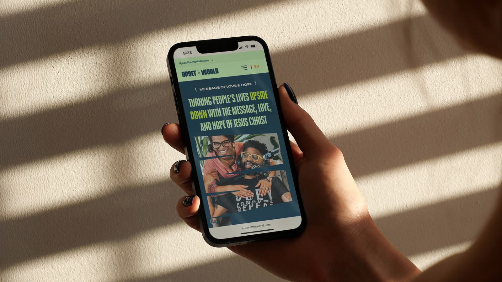Upset The World Website